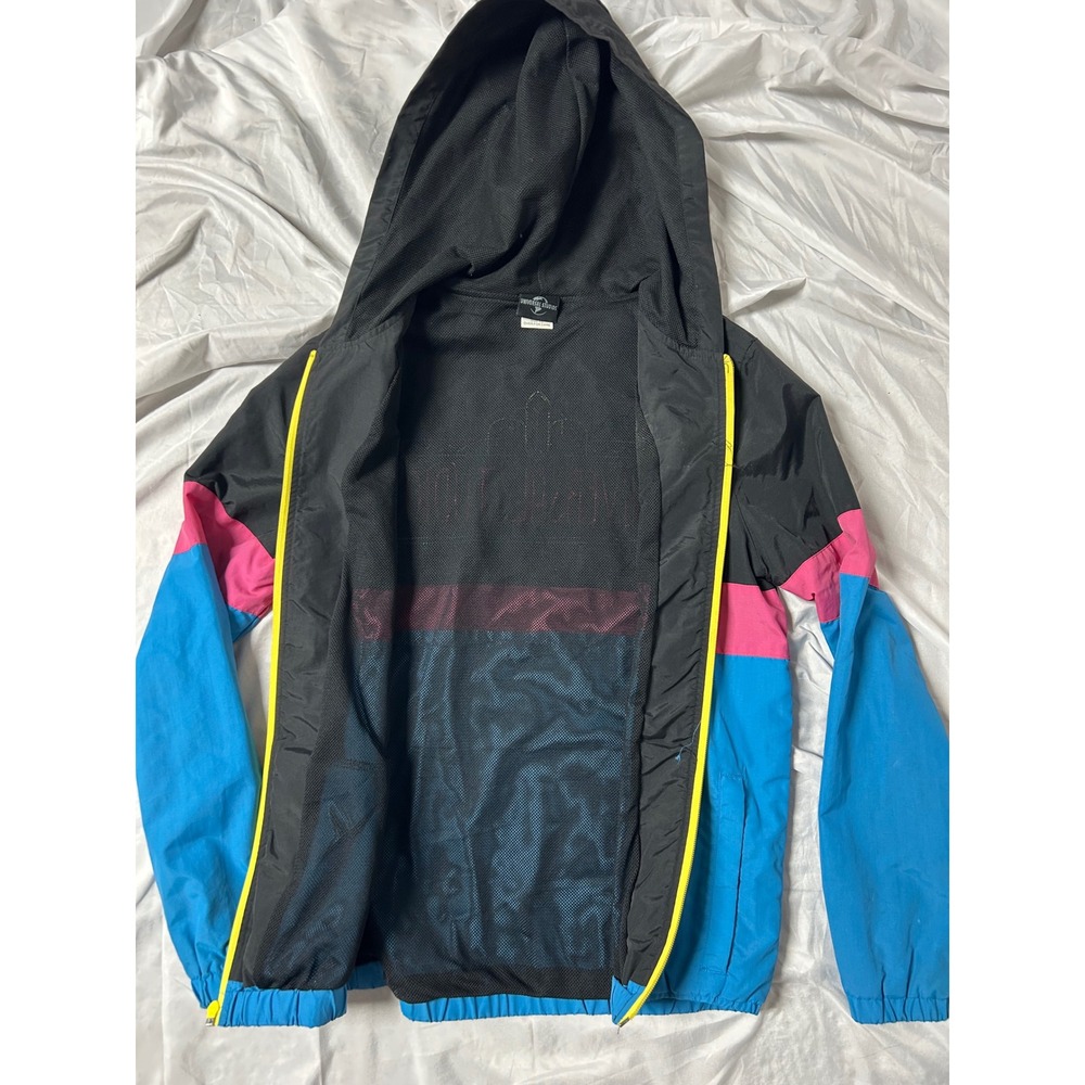 Universal Studios Windbreaker Jacket XS Retro Col… - image 7